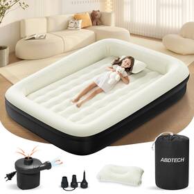 Abd-ttb02 Abdtech Inflatable Toddler Travel Bed - 64 Inches Portable Air Mattre