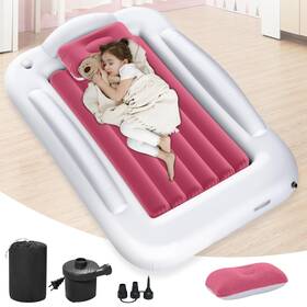 Abdtech My124-lxc24-cty Inflatable Toddler Travel Bed - Portable Kids With