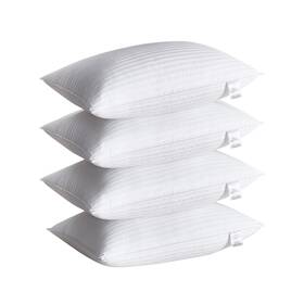 Bptw1-pq4 Acanva Bed Pillows For Sleeping 4 Pack Premium Fluffy And Soft Down-like Pol