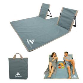 Lsku00120uswg Achnau Beach Mat 49 Inches W X 66.5 L 16.5 H Blue