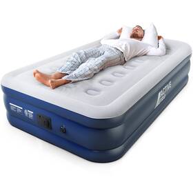 Active Era 079902239016 20 Inch Twin Air Mattress Built-in Pump And Raised Pillow Waterproof