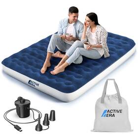 Active Era 079902239023 Luxury Camping Air Mattress With Rechargeable Built In Pump Queen