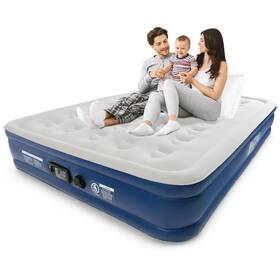 Ab-q1-eu Active Era Premium 13 Inch Queen Size Air Mattress With Advanced Support System And Built-