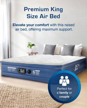 Ae-ab-q04-na Active Era Premium 13 Inch Queen Size Air Mattress With Advanced Support System