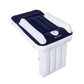 Aerobed 791365307414 Navy Inflatable Toddler Travel Bed With Quick Inflate Pump - Kids Aero