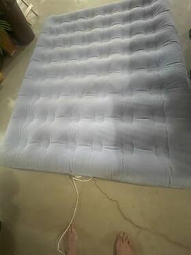 9436 Aerobed Inflatable Bed Blue 72in L 55in Wx16in H