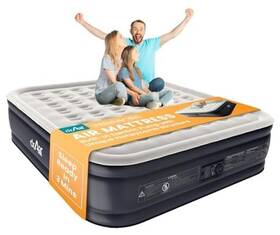 Aerobriz Inc. 850069499013 King Air Mattress 18 Inch Raised Inflatable Bed With Built-in Pump Waterproof