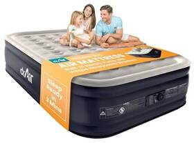Aerobriz Inc. 850069499099 Queen Air Mattress 18 Inch Raised Inflatable Bed With Built-in Pump Waterproof