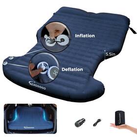 Aerogogo 630456305048 5.5 Inch Air Mattress For Tesla Model Y Built-in Pump One-click Inflation Ergonom