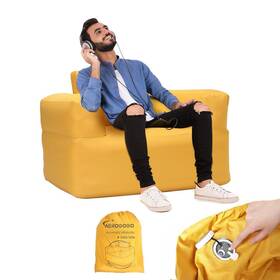 Sf01 Aerogogo Inflatable Couch Self Sofa Air With Built-in Pump Recha