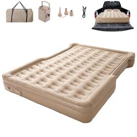Afurkuot F-15b Truck Bed Air Mattress 5.8-6.5 Ft For Full Size Built-in Pump