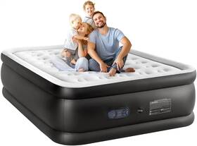 Air Mattress 313021177195 Queen 18ftft Tall Inflatable Bed With Built-in Pump Adjustable Firmness
