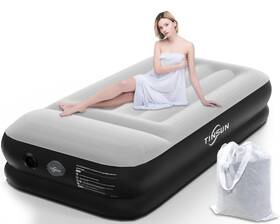 Js-he-006t Air Mattress Tinsun Twin Size Inflatable With Usb Pump 75 Inch X39 X16 -