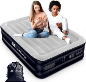 Mr-am-2031 Air Mattress Mr.young Full Size With Built-in Pump For Guest 18 Inch