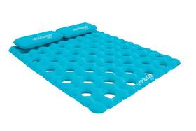 Ahsc-018 Airhead 737826043262 Sun Comfort Cool Suede Double Pool Mattress Sapphire
