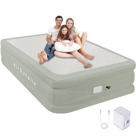 Amw003-18-q-wg Airoutelle Queen Air Mattress With Built In Pump Bed Rechargeable Usb-c Electr