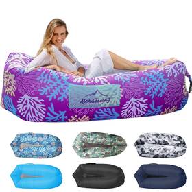 20210321abnet Alphabeing Inflatable Lounger Air Sofa Portable Couch Mesh Hollow Hammoc