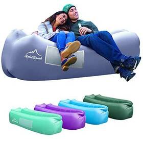 Alphabeing 788404341317 Inflatable Lounger - Best Air Sofa For Camping Hiking Ideal Inflat