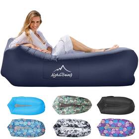 Alphabeing20210315 Alphabeing Inflatable Lounger Air Sofa Portable Couch Mesh Hollow Hammoc