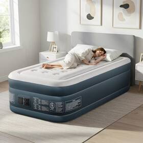 D-sy-26701909-dsv-20260105 Alvantor Twin Raised Air Mattress With Built-in Electric Pump