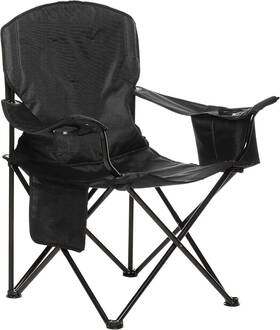 Amz-400-blp-xl Amazon Basics Camping Chair For Beach Picnics X-large Black Padded