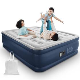 Hf051 Andola Queen Air Mattress With Built In Pump 18ftft Inflatable Double High W