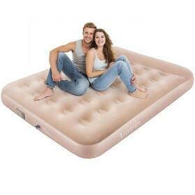 Anytrip At-53060 Portable Full Air Mattress With Pump And Pillow - Waterproof Inflatable Guest Bed