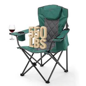 Kks0274u Arrowhead Outdoor Portable Deluxe Folding Camp Quad Chair Standard Green Kks0274u Arrowhead Outdoor Portable Deluxe Folding Camp Quad Chair Standard Green