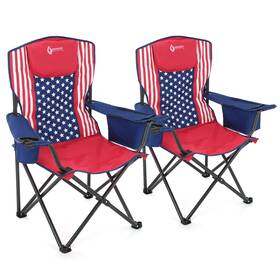 Arrowhead Outdoor Kks0324u-2-1 2-pack Portable Deluxe Folding Camp Standard Us Flag 2pack