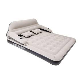 24269 Avenli Size Air Mattress Inflatable Bed With Headboard And Pillows Blow Up Sofabed King