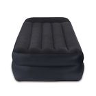 B243672 Bed Twin Pillow Rest Raised Air Mattress With 691335230981