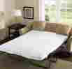 Basi16-0191 Comfort Classics Mattress Pad Sleeper Sofa Waterproof Queen Bed Cover Padding Futon Microfiber 704798800827