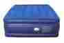 Bd-1224gt Smart Air Beds Queen Raised Deluxe Coil Beam Flock Top Bed Blue 067008551392