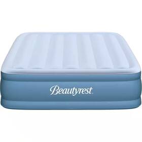 Beautyrest 445040149198 Sensa-rest Air Bed Mattress With Built-in Pump And Edge Support 18 Inch Queen
