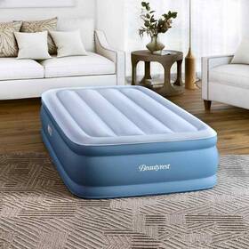 Mm07917tw Beautyrest Air Bed Mattress With Built-in Pump And Edge Support 14 Inch Twin Indoor