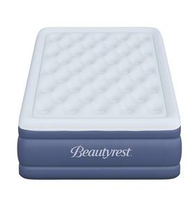 Mm10917tw Beautyrest Supreme Air Twin Size Mattress With Built-in Pump Raised Inf