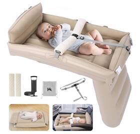Sy719 Bed Kids Airplane Inflatable Plane Seat Extender For Toddler Travel B