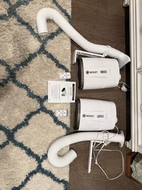 V2-6002na Bedjet Forced Air Climate Comfort System Bed Jet
