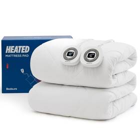 Bs-hmqu-2 Bedsure Heated Mattress Pad Queen - Bed Warmer With Memory And Preheat Function
