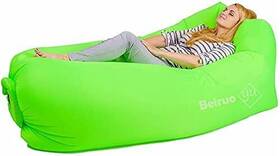 Beiruoyu 667107737165 Inflatable Lounger Air Chair Sofa Bed Sleeping Bag Couch For Beach Camping La