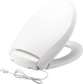 H1900nl Bemis Radiance Heated Night Light Toilet Seat Slow Close Adjustable Fit Long