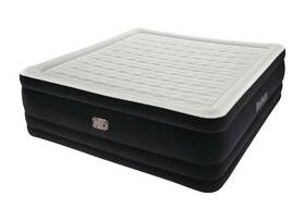 671gpe Bestway Tritech Air Mattress King 22 Inch With Built-in Ac Pump And Antimicrobial Co