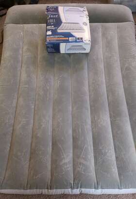 Bestway 821808048298 Airbed / Air Mattress Essential Comfort Soft Flocked Top Full Size Bed
