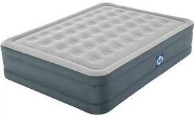 Bestway 821808064557 Wingback Air Mattress With Built-in Pump - Gray Queen Size
