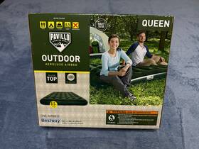 Bestway 821808674497 Inch Pavillo Aeroluxe Queen Airbed 8.5 Plush Outdoor No Pump