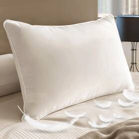 Yrz-1 Bhz 20x26-2 Goose Down Feather Standard/queen Pillow Luxury Hotel Collection Bed Pil