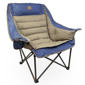 Qach-016 Black Sierra Equipment Deluxe Padded Camping Chair For Sports And X-large Navy Blue