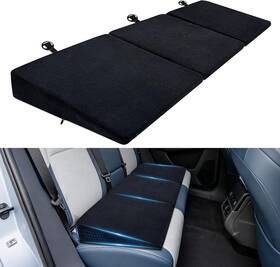 Branded01 313098554585 Car Seat Wedge Cushion 3 Pcs Backseat Gap Filler And Foam Pad For Travel Black New
