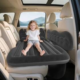 Branded01 445033551588 Suv Air Mattress Back Seat Inflatable Bed For Car Camping With Pump And Pillows