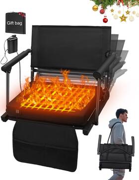 F005b Bsteciar Heated Stadium Seats For Bleachers With Battey 3 Levels Of Heat Bleacher Sea